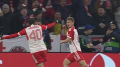 63' | Gol di Kimmich (Bayern Monaco-Arsenal 1-0)