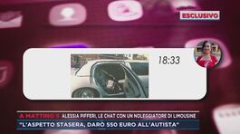 Alessia Pifferi, le chat con un noleggiatore di limousine thumbnail