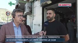 Napoli, la paura della gente dopo il terremoto thumbnail