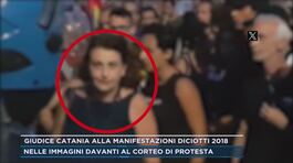 Giudice Catania alla manifestazione Diciotti 2018 thumbnail