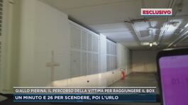 Giallo Pierina, il percorso della vittima per raggiungere il box thumbnail