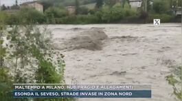 Maltempo, torrente Baganza in piena nel parmense thumbnail