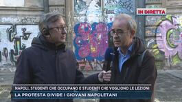 Napoli, studenti che occupano e studenti che vogliono le lezioni thumbnail