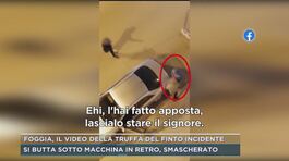 Foggia, il video della truffa del finto incidente thumbnail