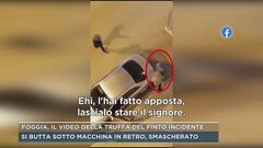 Foggia, il video della truffa del finto incidente - Mattino Cinque ...