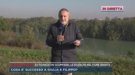Ex fidanzatini scomparsi, le ricerche nel fiume Brenta thumbnail