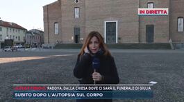 Padova, dalla chiesa dove ci sarà il funerale di Giulia Cecchettin thumbnail