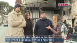 Tivoli, dal luogo dell'incendio in ospedale: parla un infermiere thumbnail