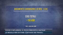 Covid e influenza, il picco previsto a Natale thumbnail