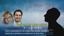 Alex condannato, gli audio del padre violento thumbnail