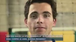 Omicidio Giulia, la vita "tranquilla" di Filippo in carcere thumbnail