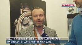 Milano, spaccata e furto da 600 mila euro in una gioielleria thumbnail