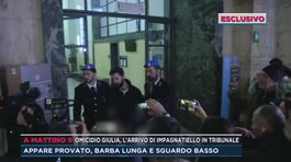 Omicidio Giulia Tramontano, l'arrivo di Impagnatiello in tribunale thumbnail