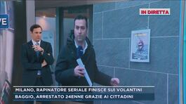 In diretta da Milano, rapinatore seriale al quartiere Baggio thumbnail