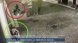 Ragazzi sparano razzo contro una clochard thumbnail