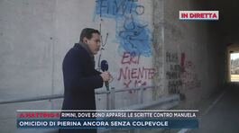 In diretta da Rimini, dove sono apparse le scritte contro Manuela thumbnail