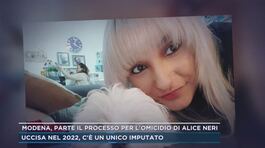 Modena, parte il processo per l'omicidio di Alice Neri thumbnail