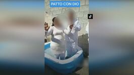 Roberto Amatulli, il video del "battesimo" in piscina thumbnail