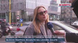 Milano, le reazioni dei cittadini ai divieti anti smog thumbnail