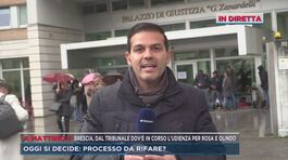 Brescia, dal tribunale dove è in corso l'udienza per Rosa e Olindo thumbnail