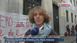 Milano, gli studenti che occupano il Liceo Parini thumbnail