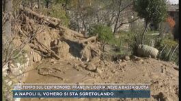 Maltempo sul centronord, frane in Liguria, neve a bassa quota thumbnail