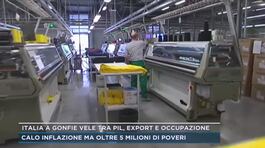 Italia a gonfie vele tra pil, export e occupazione thumbnail