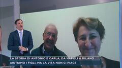La storia di Antonio e Carla, da Napoli a Milano
