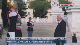 Altare della Patria, l'arrivo del presidente Mattarella thumbnail