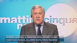 Guerra Ucraina, parla il ministro degli Esteri Antonio Tajani thumbnail