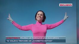 Milena, le parole di una sua amica thumbnail