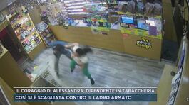 Il coraggio di Alessandra, dipendente in tabaccheria thumbnail