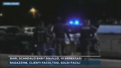 Bari, scandalo baby squillo, 10 arrestati