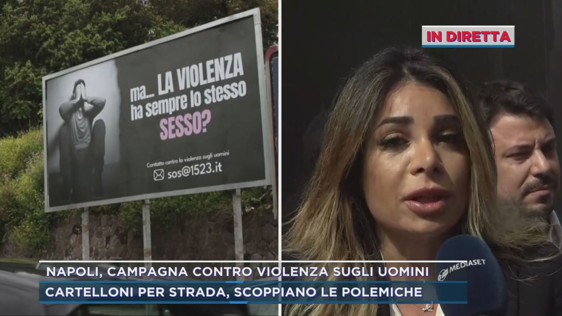 Mattino Cinque News: Napoli, campagna contro violenza sugli uomini Video |  Mediaset Infinity