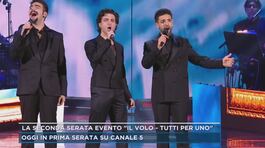 La seconda serata evento "Il volo - Tutti per uno" thumbnail