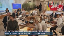 G7 al via, Meloni, leader mondiali e temi chiave thumbnail