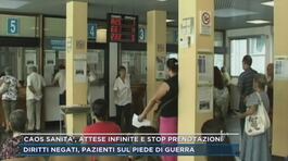 Caos sanità, attese infinite e stop prenotazioni thumbnail