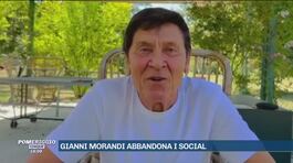 Gianni Morandi abbandona i social thumbnail