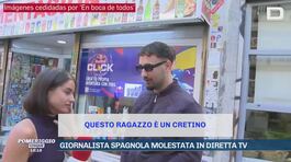 Giornalista spagnola molestata in diretta tv thumbnail