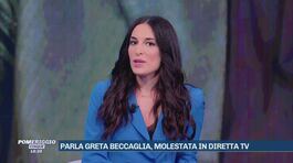 Parla Greta Beccaglia, molestata in diretta tv thumbnail