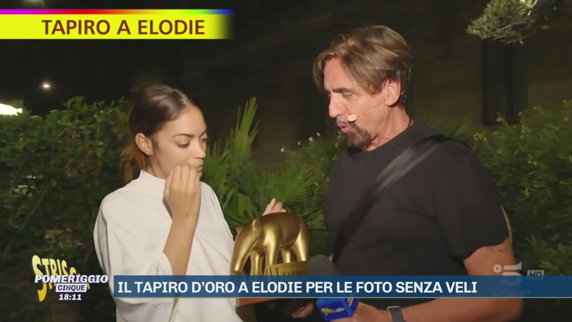 Pomeriggio Cinque: Elodie travolta dalle critiche per aver posato nuda  Video | Mediaset Infinity