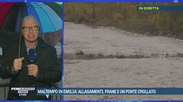 Maltempo in Emilia: allagamenti, frane e un ponte crollato thumbnail