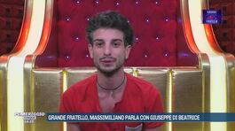 Grande Fratello, Massimiliano parla con Giuseppe di Beatrice thumbnail