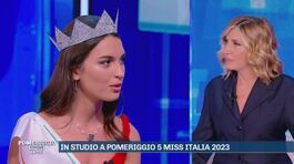 In studio a Pomeriggio 5 Miss Italia 2023 thumbnail