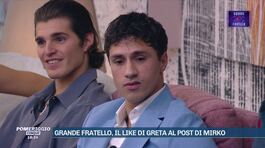 Grande Fratello, il like di Greta al post di Mirko thumbnail