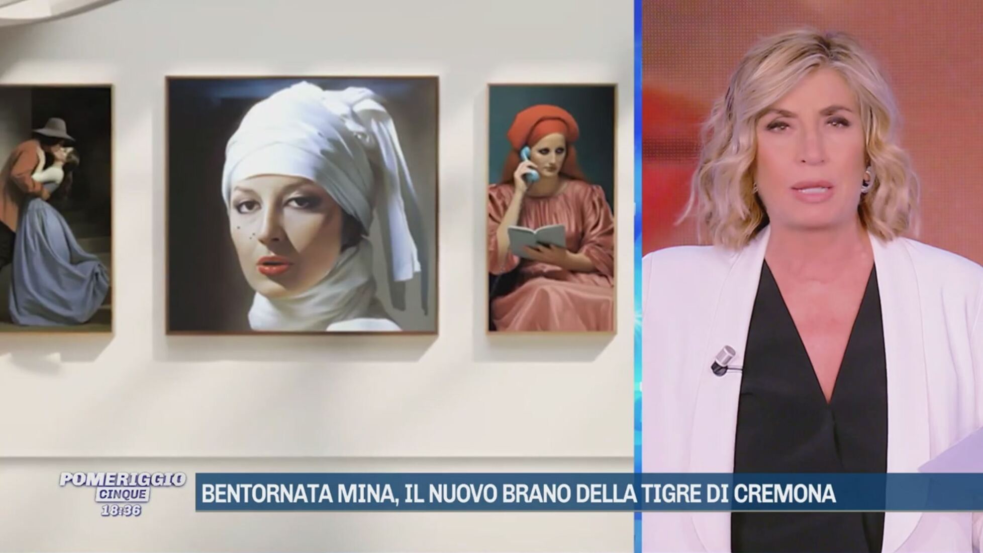 Pomeriggio Cinque: Bentornata Mina, il nuovo brano della tigre di Cremona  Video | Mediaset Infinity