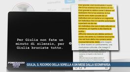 Giulia Cecchettin, il ricordo della sorella a un mese dalla scomparsa thumbnail