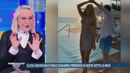 Clizia Incorvaia e Paolo Ciavarro: proposta di nozze sotto la neve - Parla Eleonora Giorgi thumbnail