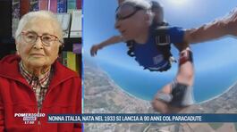 Nonna Italia, si lancia a 90 anni col paracadute thumbnail