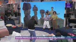 Grande Fratello, tutti in maschera per il calendario thumbnail